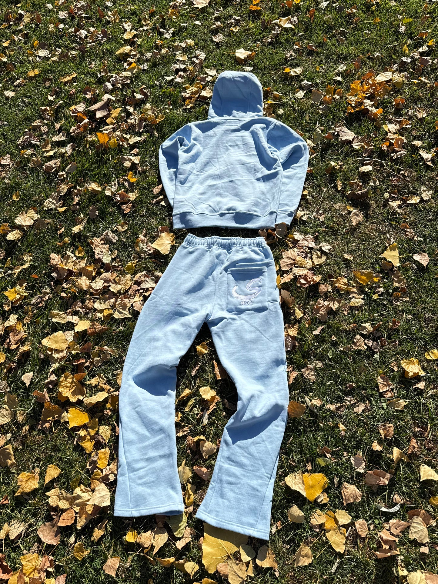 Hoodie and pants - Azul