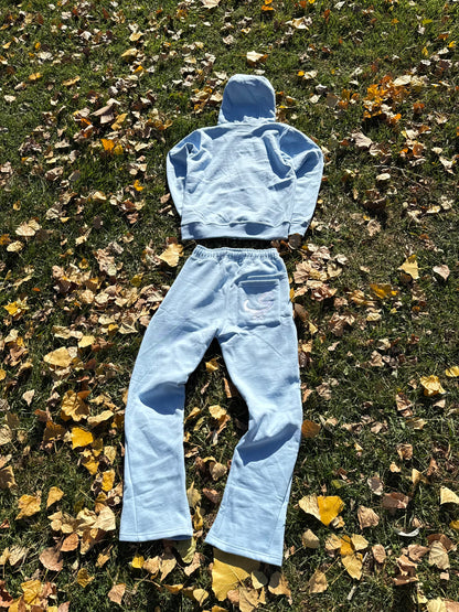 Hoodie and pants - Azul